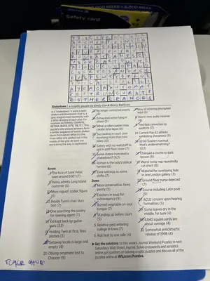 Puzzles with B at the airport