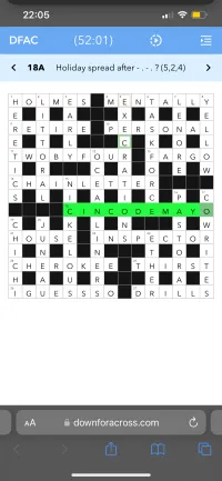 Finishing cryptic with B, and “C in code mayo”