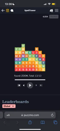 Full clear on SpellTower