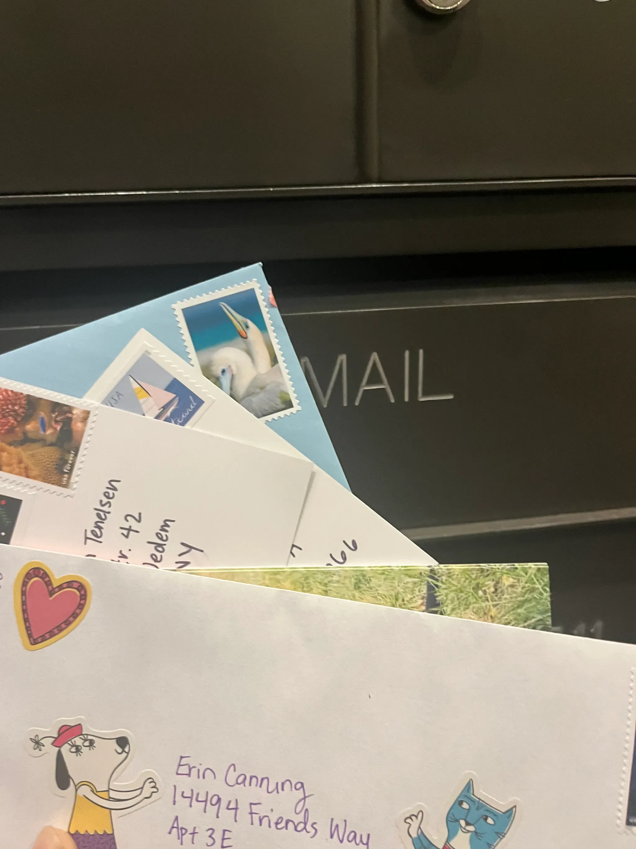 Sending mail in the early morning