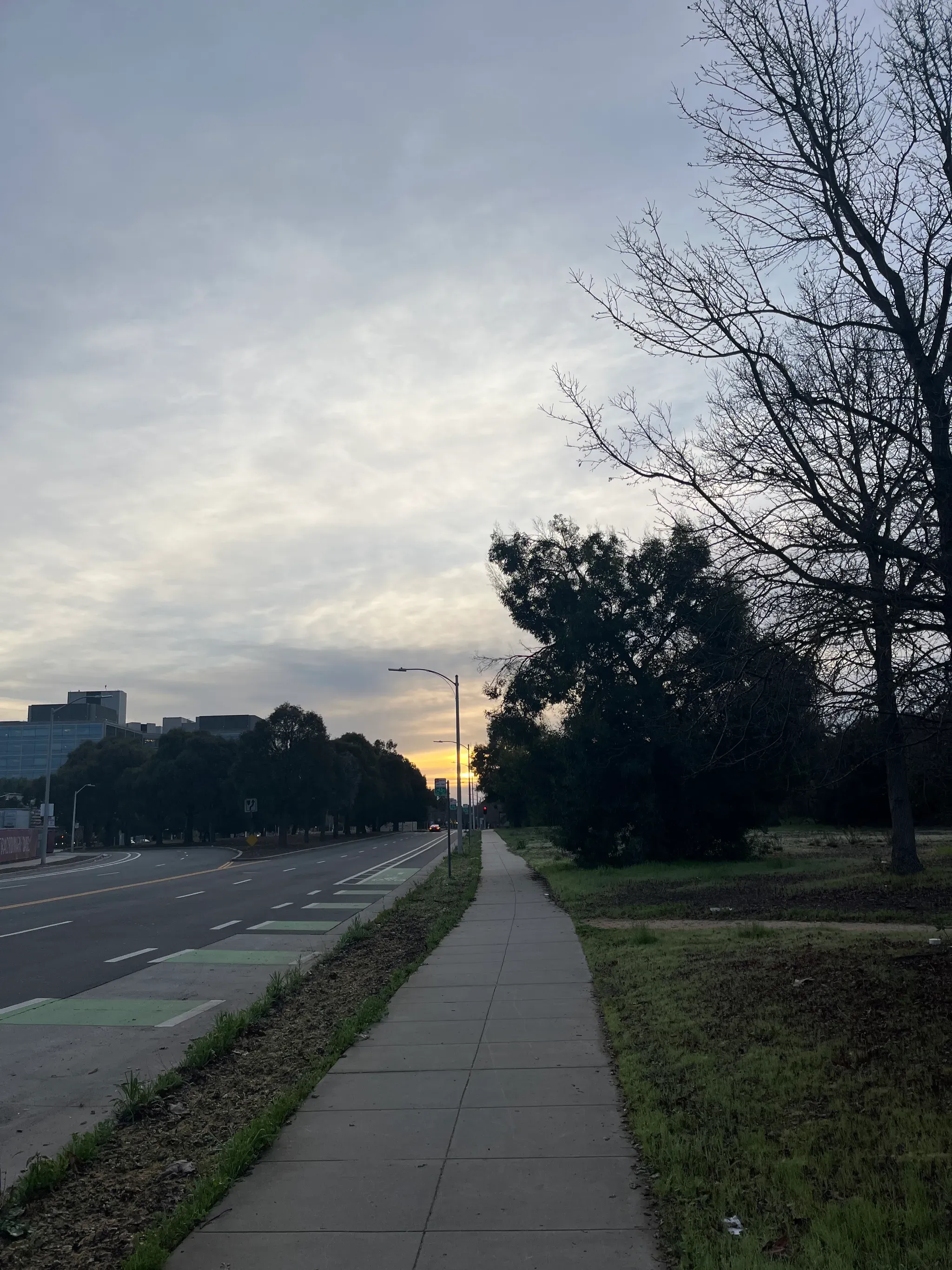 Soft and glowy morning skies