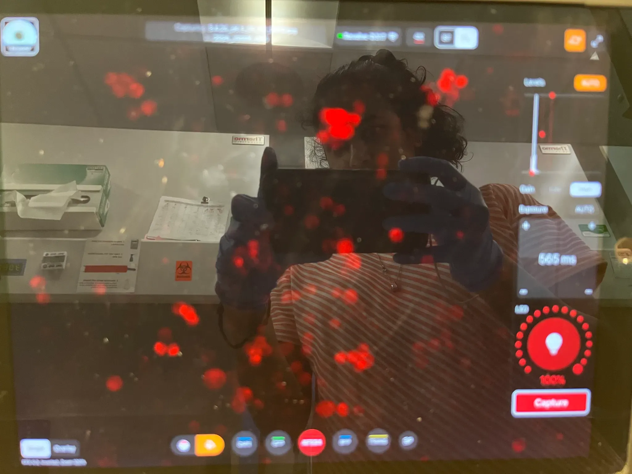 My cells turning red!