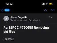 “I approve” — J