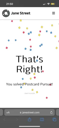 Jane Street puzzle with B