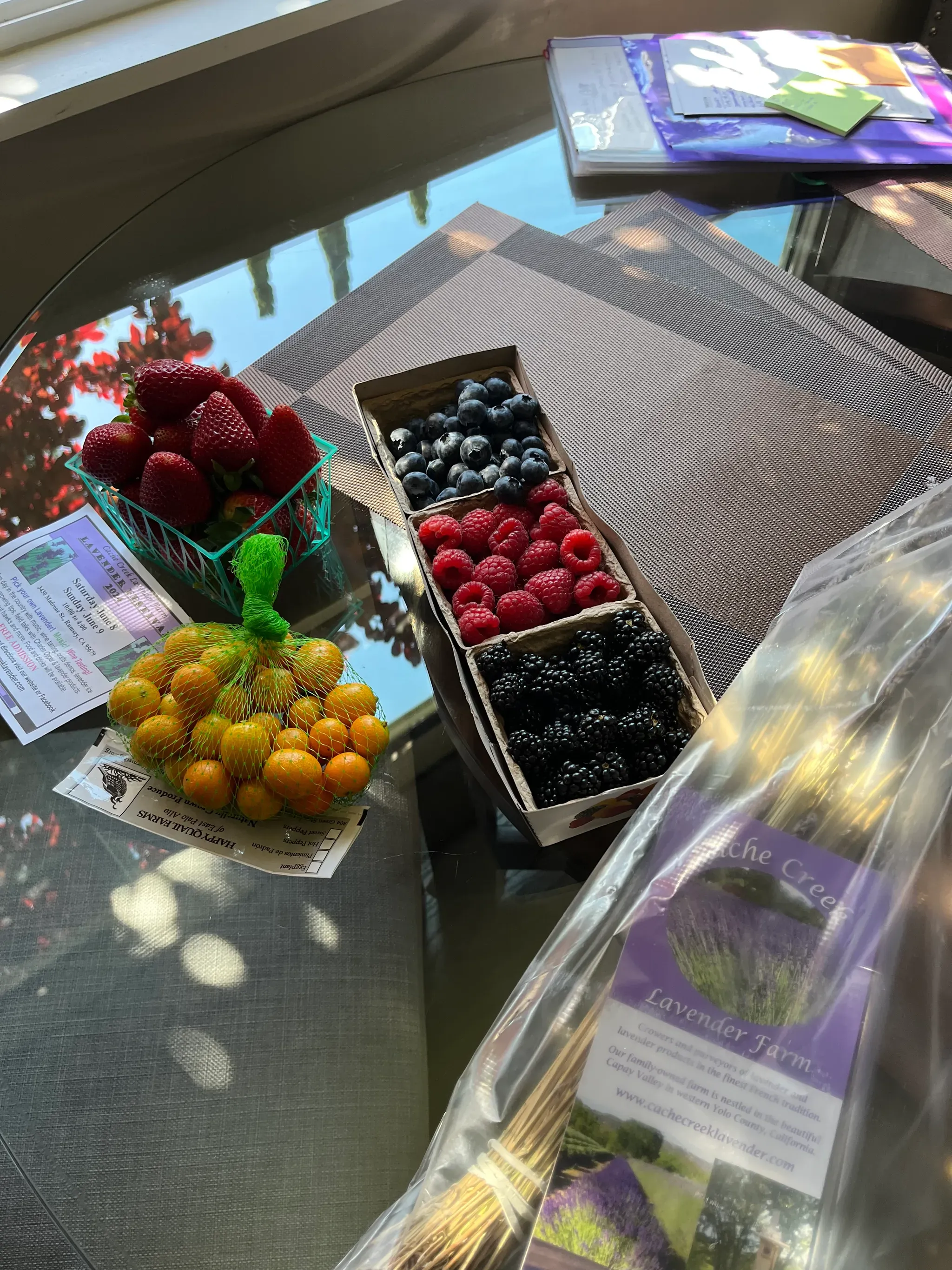 Farmer’s Market in Menlo Park with D