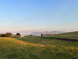 Morning walk by the sea in SF, ft. happy dogs
