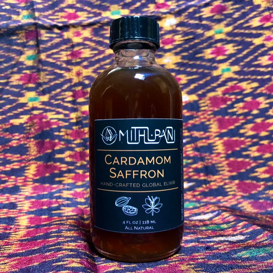 logo design and branding for cocktail syrups with the family