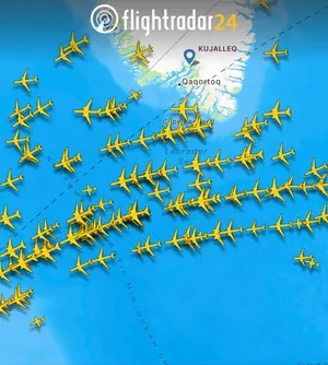 Finding highways in the sky on flightradar24
